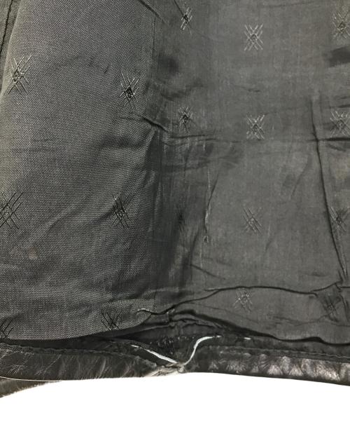 BECK ARNLEY（ベック）BECK ARNLEY (ベック) レザージャケット ブラック サイズ:不明の古着・服飾アイテム