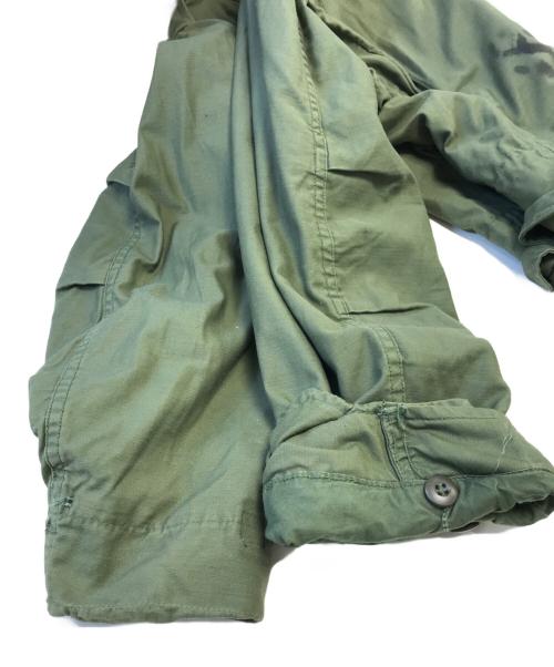 VINTAGE MILITARY（ヴィンテージ ミリタリー）VINTAGE MILITARY (ヴィンテージ ミリタリー) US ARMY Ｍ-65フィールドジャケット カーキ サイズ:SMALL-LONGの古着・服飾アイテム