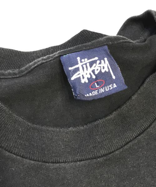 stussy（ステューシー）stussy (ステューシー) Tシャツ ブラック サイズ:Lの古着・服飾アイテム