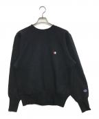 Championチャンピオン）の古着「リバースウィーブスウェット」｜ブラック