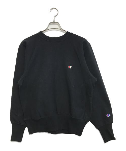 Champion（チャンピオン）Champion (チャンピオン) リバースウィーブスウェット ブラック サイズ:MEDIUMの古着・服飾アイテム