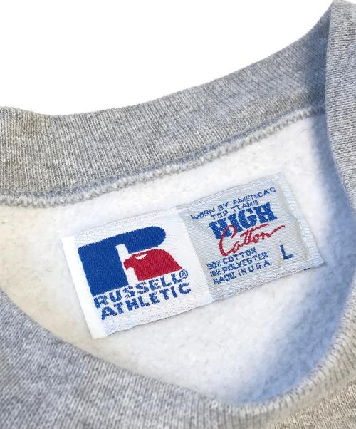 RUSSELL ATHLETIC（ラッセルアスレチック）RUSSELL ATHLETIC (ラッセルアスレチック) 90's切替スウェット グレー サイズ:Lの古着・服飾アイテム