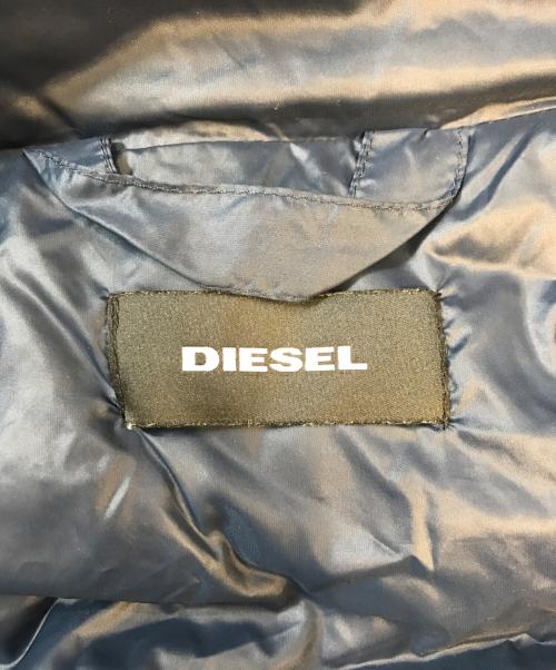 DIESEL（ディーゼル）DIESEL (ディーゼル) ダウンジャケット ネイビー サイズ:Mの古着・服飾アイテム