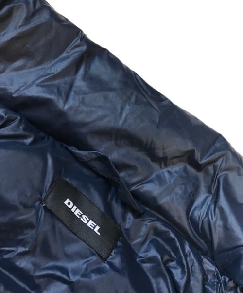 DIESEL（ディーゼル）DIESEL (ディーゼル) ダウンジャケット ネイビー サイズ:Mの古着・服飾アイテム