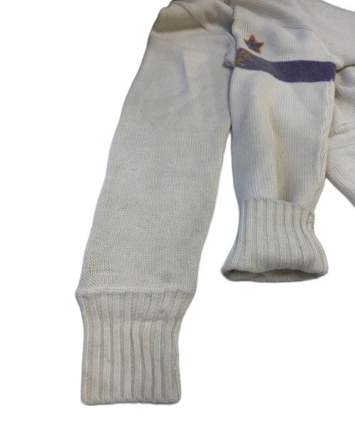 Broadway Knitting Milla（ブロードウェイニティングミラ）Broadway Knitting Milla (ブロードウェイニティングミラ) ニットカーディガン ホワイト サイズ:表記なしの古着・服飾アイテム