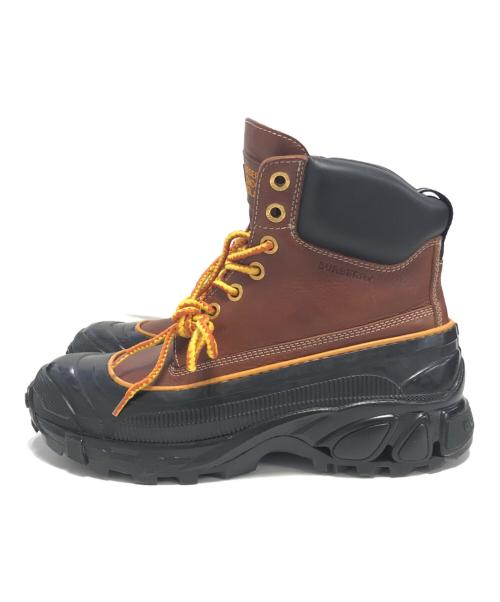 BURBERRY LONDON（バーバリーロンドン）BURBERRY LONDON (バーバリーロンドン) ハイキングブーツ ブラウン サイズ:42の古着・服飾アイテム