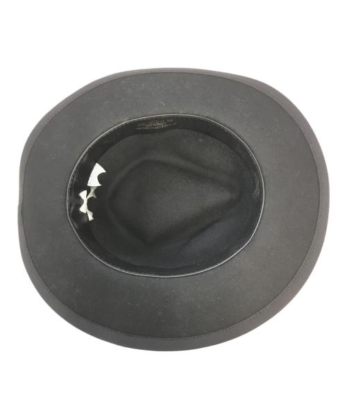 THE H.W.DOG&CO.（エイチダブリュードッグアンドコー）THE H.W.DOG&CO. (エイチダブリュードッグアンドコー) ウールブリムハット ブラック サイズ:40の古着・服飾アイテム