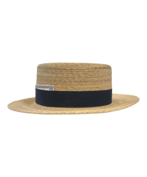 THE H.W.DOG&CO.（エイチダブリュードッグアンドコー）THE H.W.DOG&CO. (エイチダブリュードッグアンドコー) ハット ベージュの古着・服飾アイテム