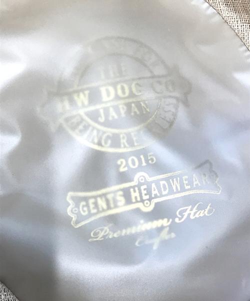 THE H.W.DOG&CO.（エイチダブリュードッグアンドコー）THE H.W.DOG&CO. (エイチダブリュードッグアンドコー) ハット ベージュの古着・服飾アイテム