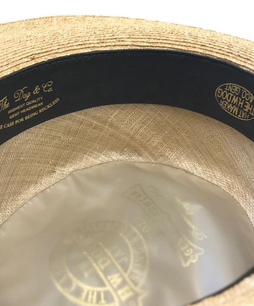 THE H.W.DOG&CO.（エイチダブリュードッグアンドコー）THE H.W.DOG&CO. (エイチダブリュードッグアンドコー) ハット ベージュの古着・服飾アイテム
