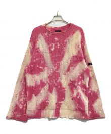 SYU.HOMME/FEMM（シュウオムフェム）の古着「FIRE WORKS PULLOVER SWEATER」｜パープル