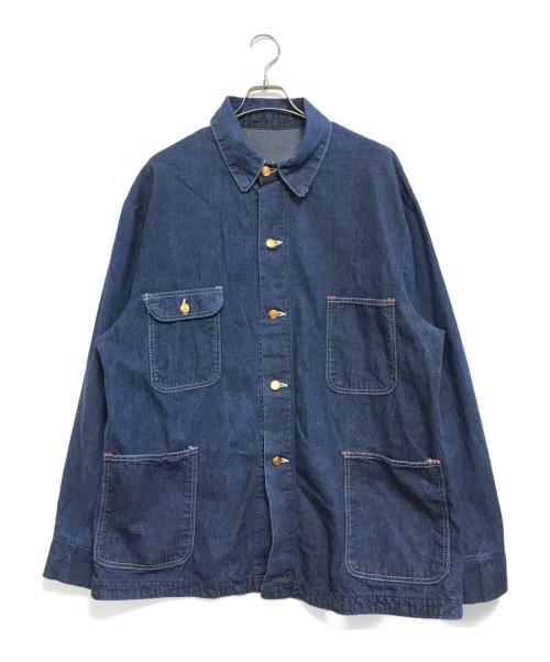 Bluebell（ブルーベル）Bluebell (ブルーベル) デニムカバーオール インディゴ サイズ:48の古着・服飾アイテム