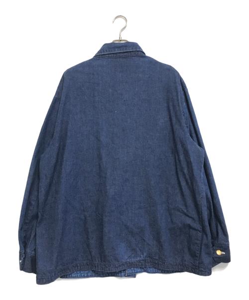 Bluebell（ブルーベル）Bluebell (ブルーベル) デニムカバーオール インディゴ サイズ:48の古着・服飾アイテム