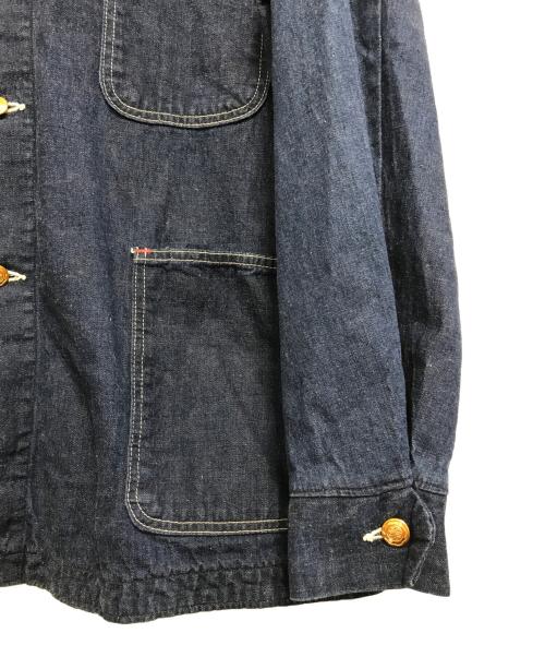 Bluebell（ブルーベル）Bluebell (ブルーベル) デニムカバーオール インディゴ サイズ:48の古着・服飾アイテム