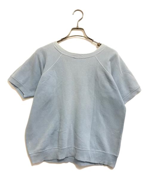 VINTAGE（ヴィンテージ）VINTAGE (ヴィンテージ) 半袖スウェット スカイブルー サイズ:表記なしの古着・服飾アイテム