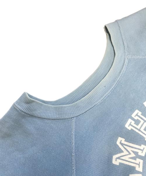 VINTAGE（ヴィンテージ）VINTAGE (ヴィンテージ) 半袖スウェット スカイブルー サイズ:表記なしの古着・服飾アイテム
