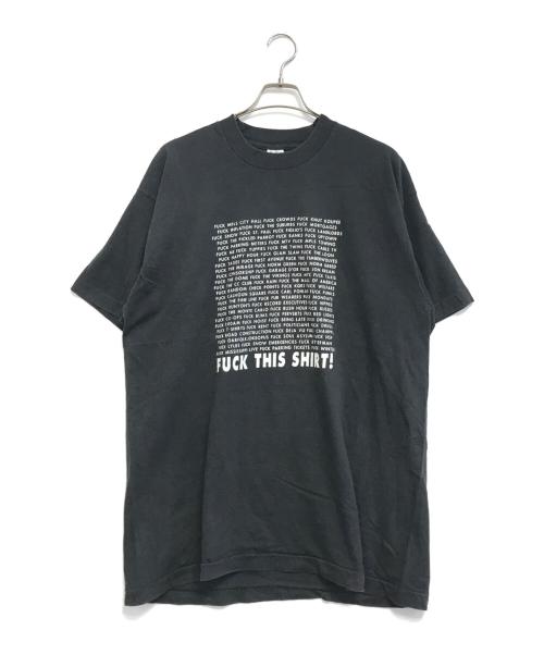 FRUIT OF THE LOOM（フルーツオブザルーム）FRUIT OF THE LOOM (フルーツオブザルーム) Tシャツ ブラック サイズ:XLの古着・服飾アイテム