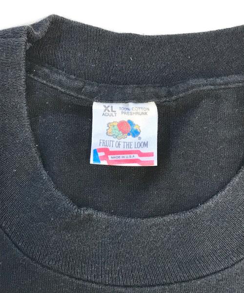 FRUIT OF THE LOOM（フルーツオブザルーム）FRUIT OF THE LOOM (フルーツオブザルーム) Tシャツ ブラック サイズ:XLの古着・服飾アイテム