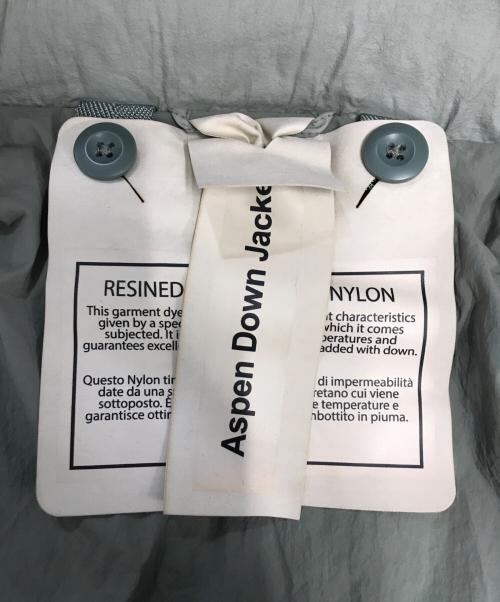 TEN-C（テンシー）TEN-C (テンシー) アスペンダウンジャケット グリーン サイズ:48の古着・服飾アイテム