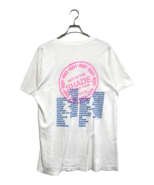 バンドTシャツ（バンドTシャツ）バンドTシャツ (バンドTシャツ) 90’s KISS(キッス) バンドTシャツ ホワイト サイズ:XLの古着・服飾アイテム