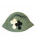 Y.A.R.N.（ヤーン）の古着「3D Cross Handmade Knit hat」｜グリーン
