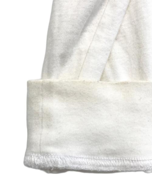 MONCLER（モンクレール）MONCLER (モンクレール) トリコロールロングスリーブカットソー ホワイト サイズ:Mの古着・服飾アイテム