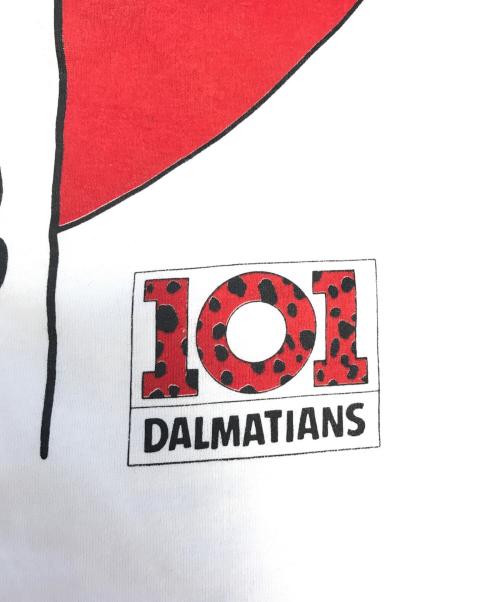 アニメーションTシャツ（アニメーションTシャツ）アニメーションTシャツ (アニメーションTシャツ) 90s 101匹のワンチャンアニメーションＴシャツ ホワイト サイズ:ONE SIZEの古着・服飾アイテム