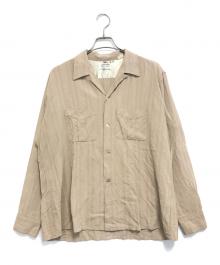 ARROW（アロー）の古着「レーヨン混シャツ」｜ベージュ