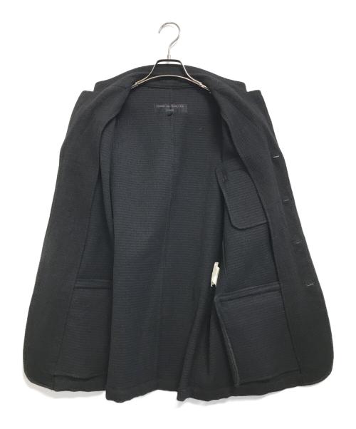 COMME des GARCONS HOMME（コムデギャルソン オム）COMME des GARCONS HOMME (コムデギャルソン オム) 00’sワッフルテーラードジャケット ブラック サイズ:Sの古着・服飾アイテム