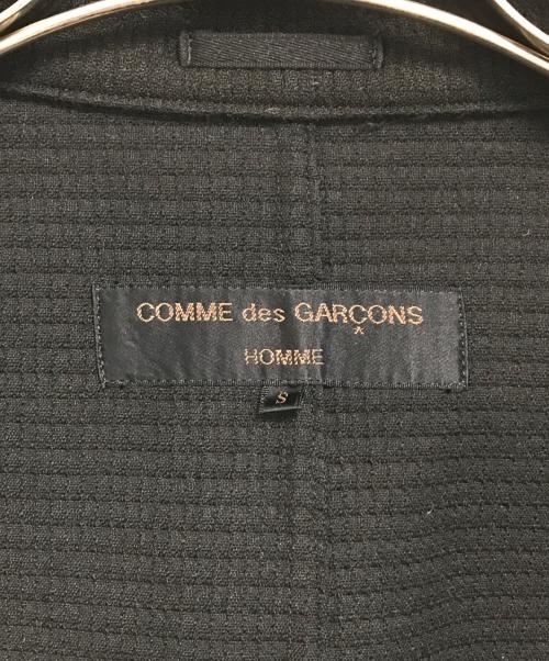 COMME des GARCONS HOMME（コムデギャルソン オム）COMME des GARCONS HOMME (コムデギャルソン オム) 00’sワッフルテーラードジャケット ブラック サイズ:Sの古着・服飾アイテム
