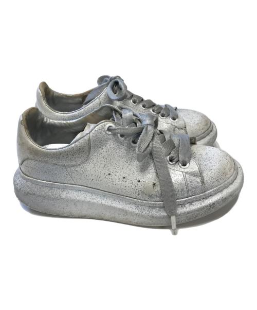 ALEXANDER McQUEEN（アレキサンダーマックイーン）ALEXANDER McQUEEN (アレキサンダーマックイーン) スニーカー シルバー サイズ:表記なしの古着・服飾アイテム