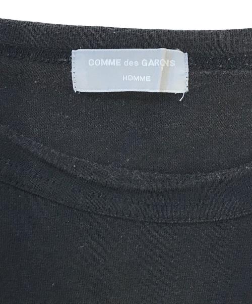 COMME des GARCONS HOMME（コムデギャルソン オム）COMME des GARCONS HOMME (コムデギャルソン オム) 半袖カットソー ブラック サイズ:不明の古着・服飾アイテム