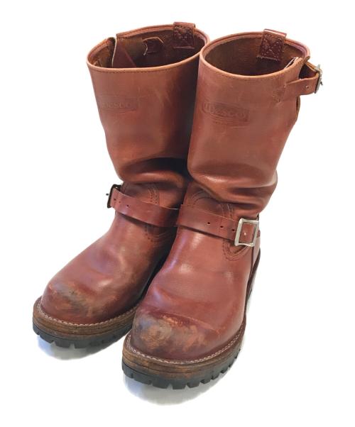 WESCO（ウェスコ）WESCO (ウェスコ) エンジニアブーツ ブラウン サイズ:8の古着・服飾アイテム