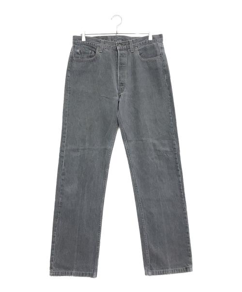 LEVI'S（リーバイス）LEVI'S (リーバイス) 先染めブラックデニム ブラック サイズ:表記なしの古着・服飾アイテム