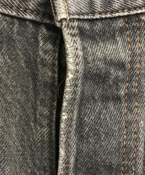 LEVI'S（リーバイス）LEVI'S (リーバイス) 先染めブラックデニム ブラック サイズ:表記なしの古着・服飾アイテム