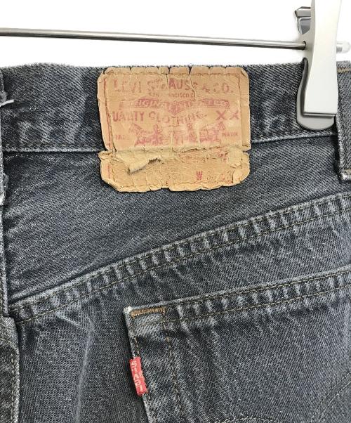 LEVI'S（リーバイス）LEVI'S (リーバイス) 先染めブラックデニム ブラック サイズ:表記なしの古着・服飾アイテム