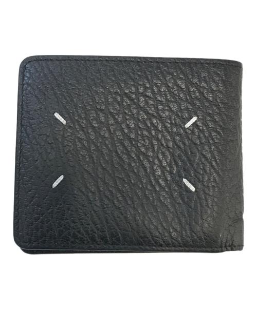 Maison Margiela（メゾンマルジェラ）Maison Margiela (メゾンマルジェラ) 2つ折り財布 ブラック サイズ:UNIの古着・服飾アイテム
