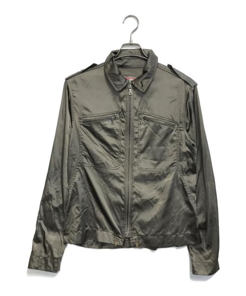 PRADA SPORTS（プラダスポーツ）PRADA SPORTS (プラダスポーツ) エポレット付ナイロンジャケット オリーブ サイズ:Sの古着・服飾アイテム