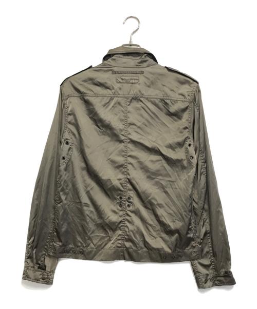 PRADA SPORTS（プラダスポーツ）PRADA SPORTS (プラダスポーツ) エポレット付ナイロンジャケット オリーブ サイズ:Sの古着・服飾アイテム