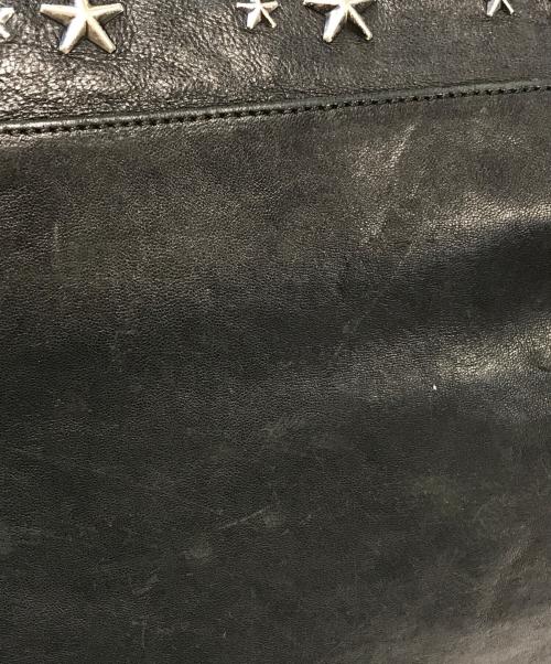 JIMMY CHOO（ジミーチュウ）JIMMY CHOO (ジミーチュウ) スタースタッズトートバッグ ブラック サイズ:表記なしの古着・服飾アイテム