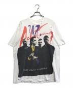 バンドTシャツバンドTシャツ）の古着「U2(ユートゥー) 両面プリントバンドTシャツ」｜ホワイト