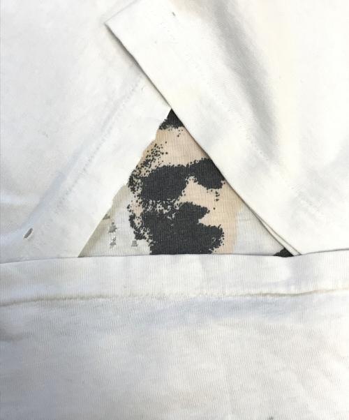 バンドTシャツ（バンドTシャツ）バンドTシャツ (バンドTシャツ) U2(ユートゥー) 両面プリントバンドTシャツ ホワイト サイズ:XLの古着・服飾アイテム