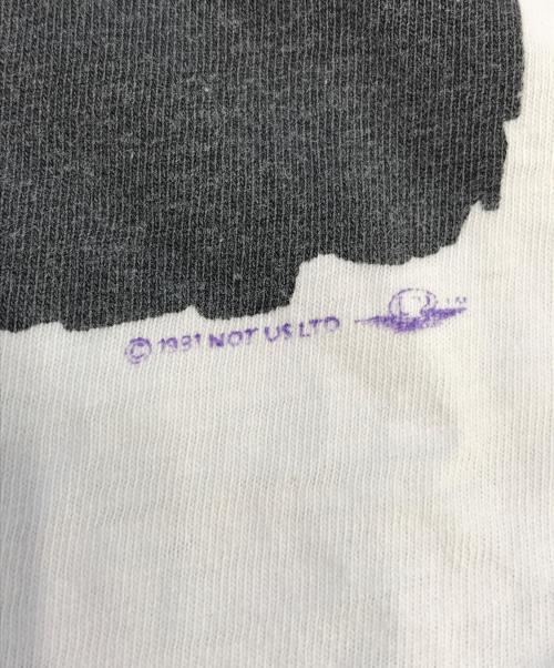 バンドTシャツ（バンドTシャツ）バンドTシャツ (バンドTシャツ) U2(ユートゥー) 両面プリントバンドTシャツ ホワイト サイズ:XLの古着・服飾アイテム