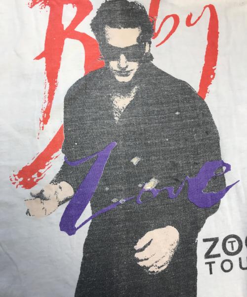 バンドTシャツ（バンドTシャツ）バンドTシャツ (バンドTシャツ) U2(ユートゥー) 両面プリントバンドTシャツ ホワイト サイズ:XLの古着・服飾アイテム