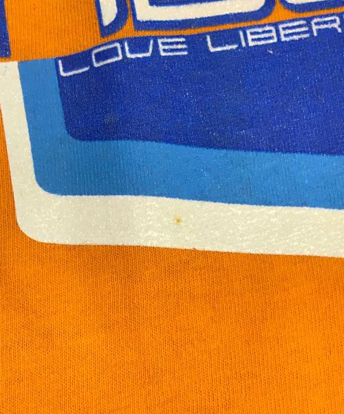 バンドTシャツ（バンドTシャツ）バンドTシャツ (バンドTシャツ) 90s newsboys(ニュースボーイズ) バンドTシャツ オレンジ サイズ:XLの古着・服飾アイテム