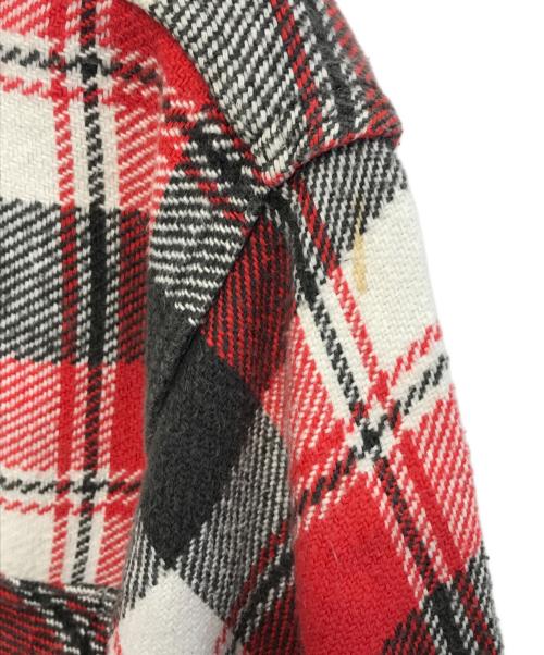 big mac（ビッグマック）BIG MAC (ビッグマック) 60'sチェックネルシャツ レッド サイズ:16-16 1/2の古着・服飾アイテム