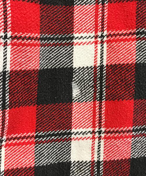 big mac（ビッグマック）BIG MAC (ビッグマック) 60'sチェックネルシャツ レッド サイズ:16-16 1/2の古着・服飾アイテム