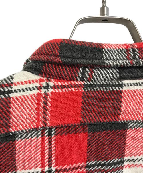 big mac（ビッグマック）BIG MAC (ビッグマック) 60'sチェックネルシャツ レッド サイズ:16-16 1/2の古着・服飾アイテム