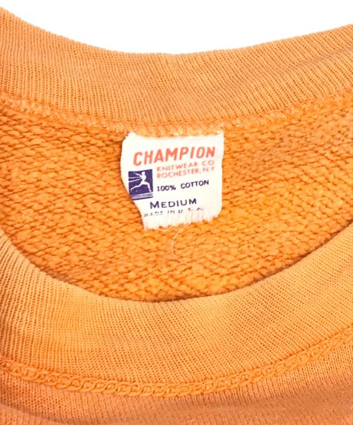 Champion（チャンピオン）Champion (チャンピオン) 60’s半袖スウェット オレンジ サイズ:Mの古着・服飾アイテム