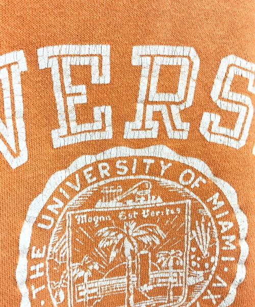 Champion（チャンピオン）Champion (チャンピオン) 60’s半袖スウェット オレンジ サイズ:Mの古着・服飾アイテム